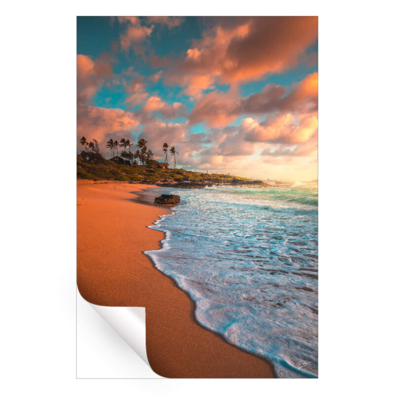 Coastal Serenity Warm Wall Art by Zach Doehler