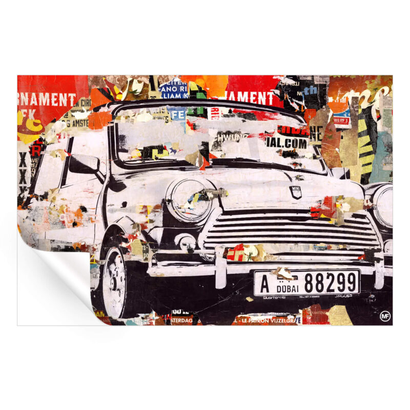 Dude, Where's My Car Warm Wall Art by Michiel Folkers