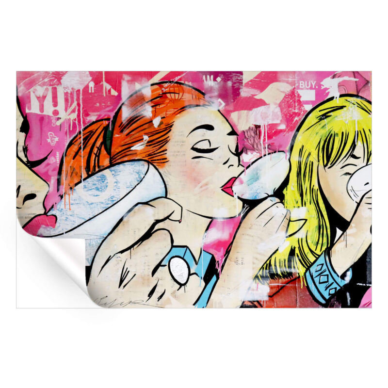 Good, Bad, and the Ugly Colorful Wall Art by Michiel Folkers