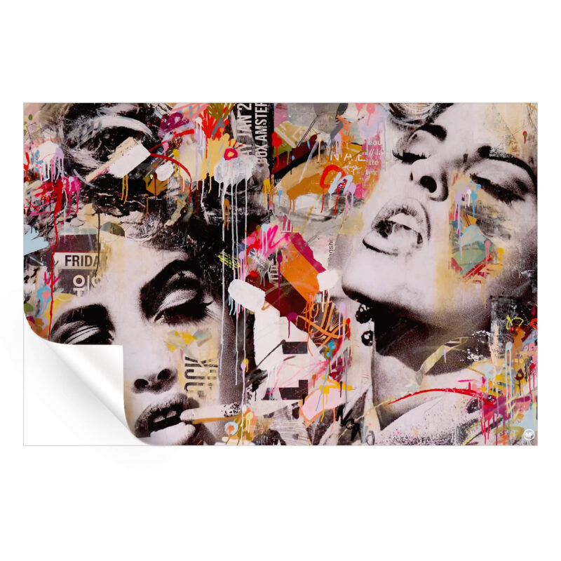 Ephemeral Passion Warm Wall Art by Michiel Folkers