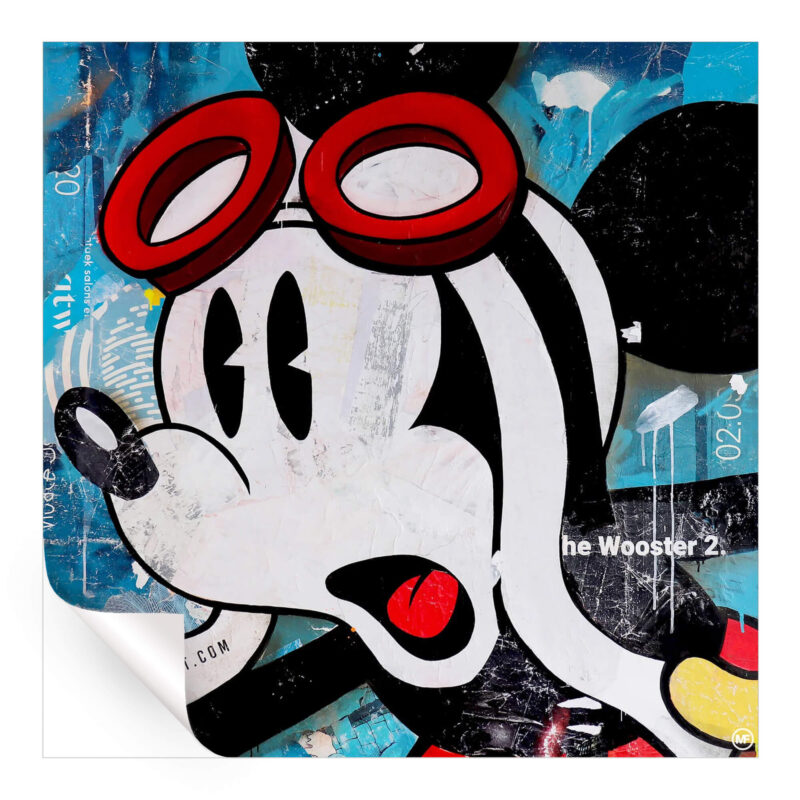 Fast Life Colorful Wall Art by Michiel Folkers