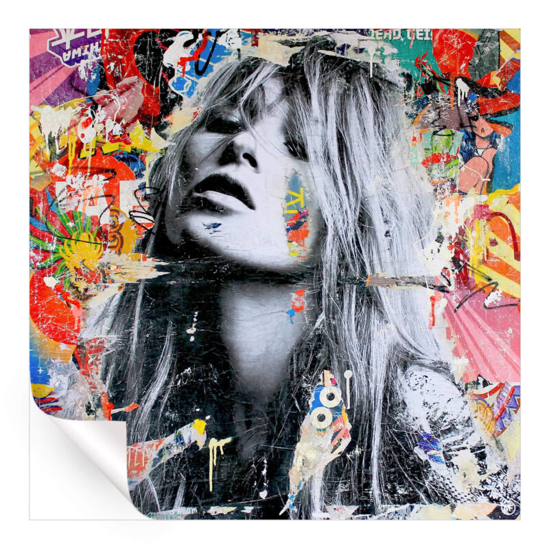 It's a Sin to be Tired Colorful Wall Art by Michiel Folkers