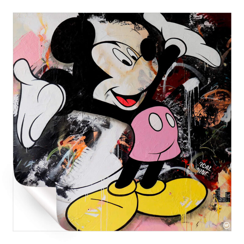 Mickey Wall Art by Michiel Folkers