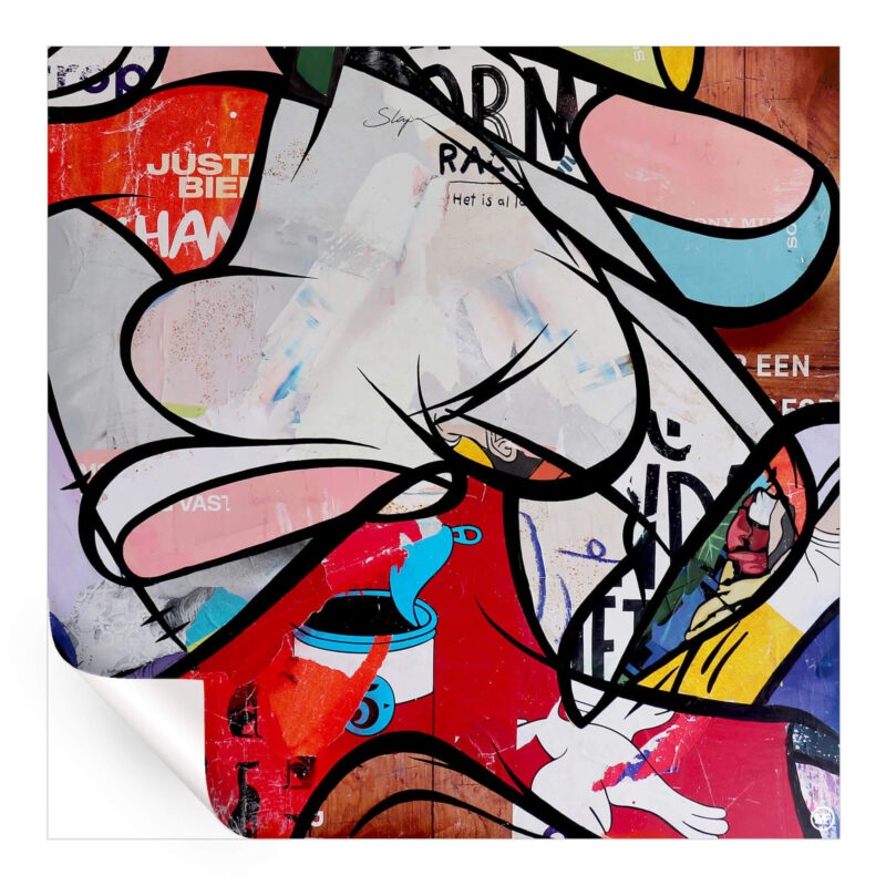 Shaking Clouds Vibrant Wall Art by Michiel Folkers