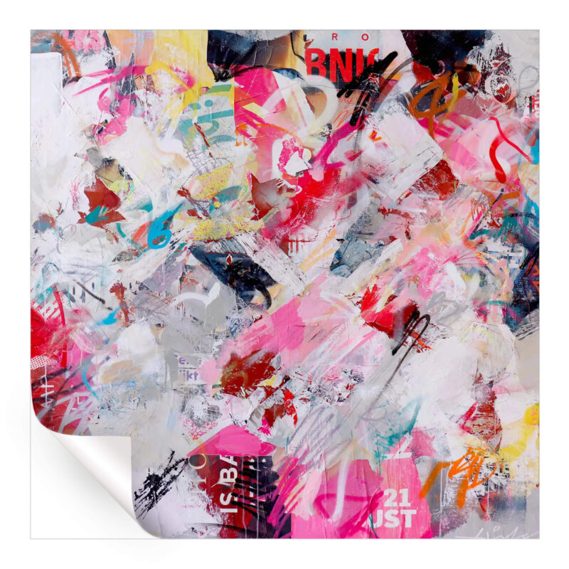 Wake Up Colorful Wall Art by Michiel Folkers