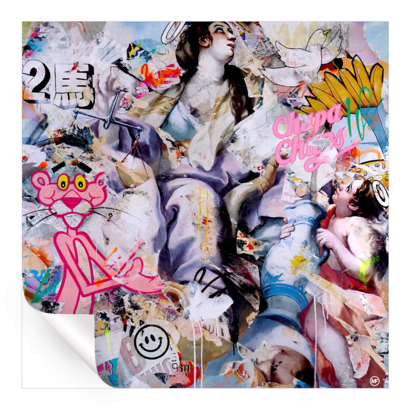 You Have Everything Now Colorful Wall Art by Michiel Folkers