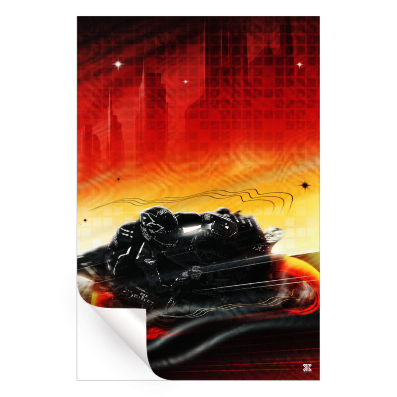 Aleix Espargaro Warm Wall Art by Jay X Clay