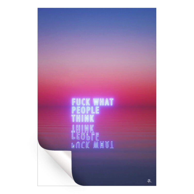 Gotta be Happy Warm Wall Art by Davansh Atry