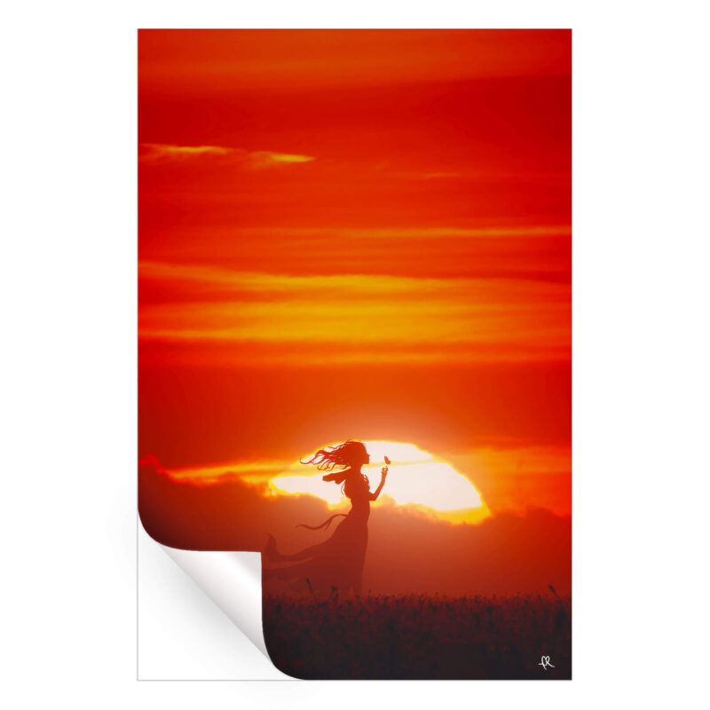 Lost in a Dream Warm Wall Art by Davansh Atry