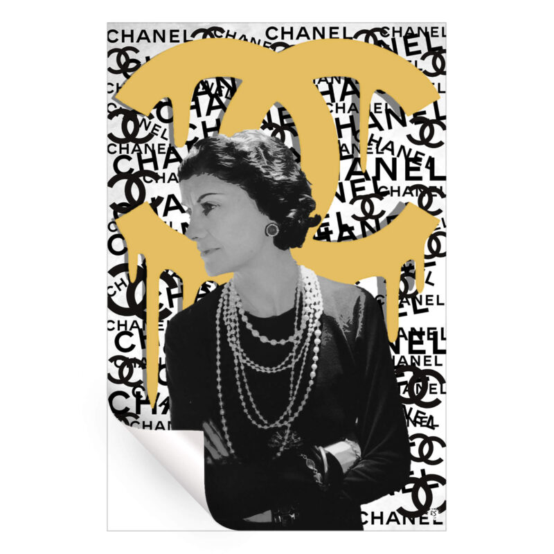 Coco Brand Vibrant Wall Art by RS Artist