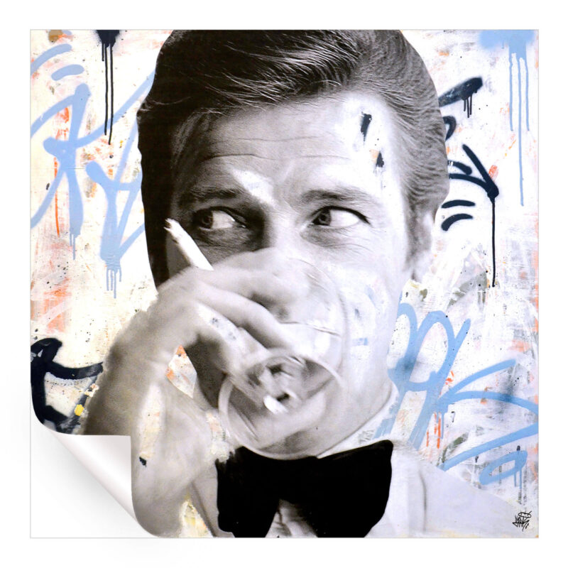 James Bond Martini Cool Wall Art by Seek One