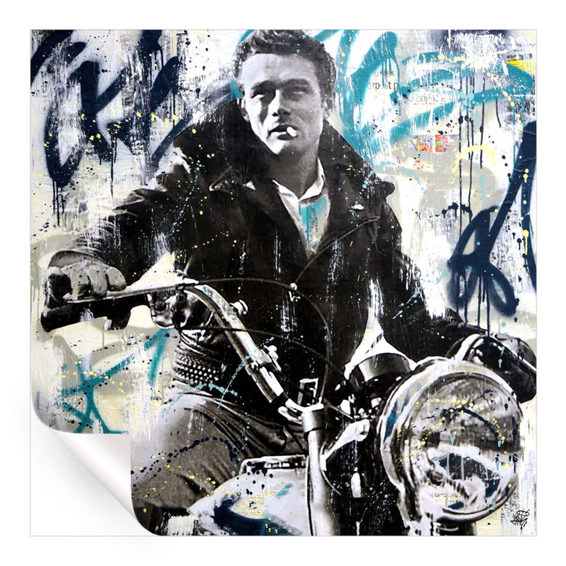 James Dean Cool Wall Art by Seek One