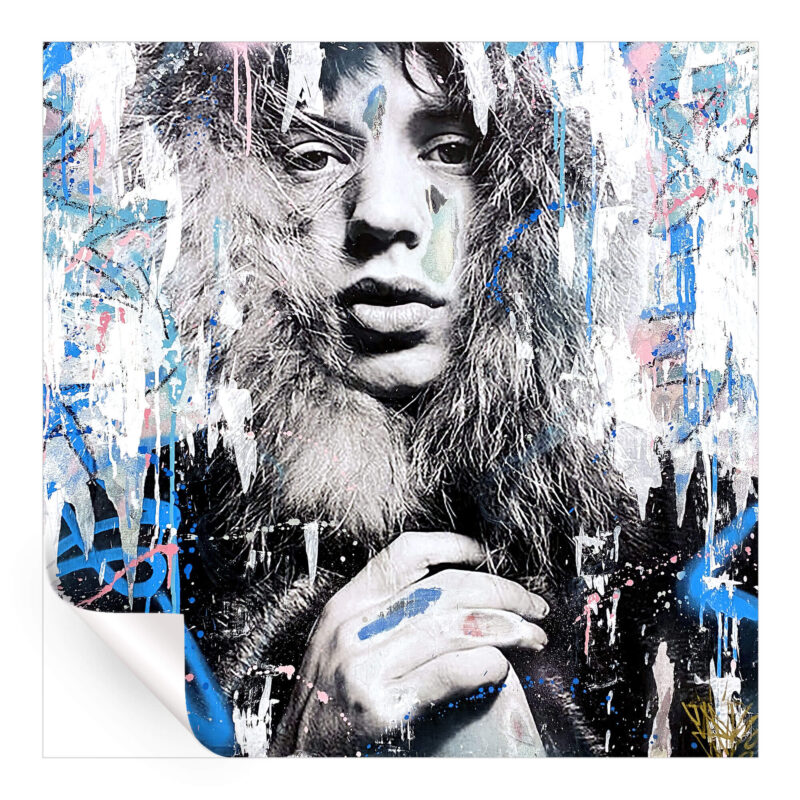 Mick Jagger Cool Wall Art by Seek One