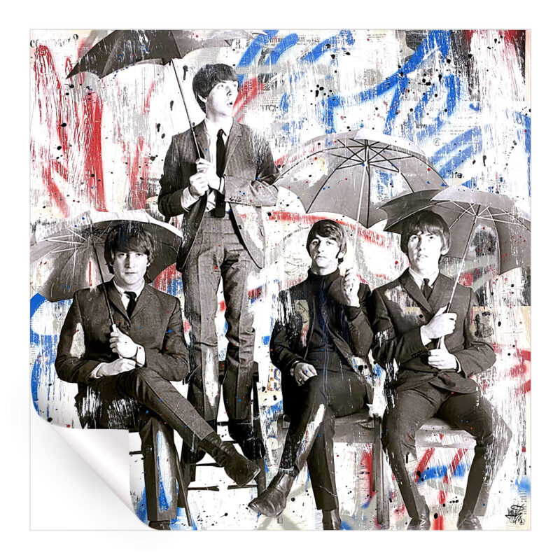 Beatles Vibrant Wall Art by Seek One