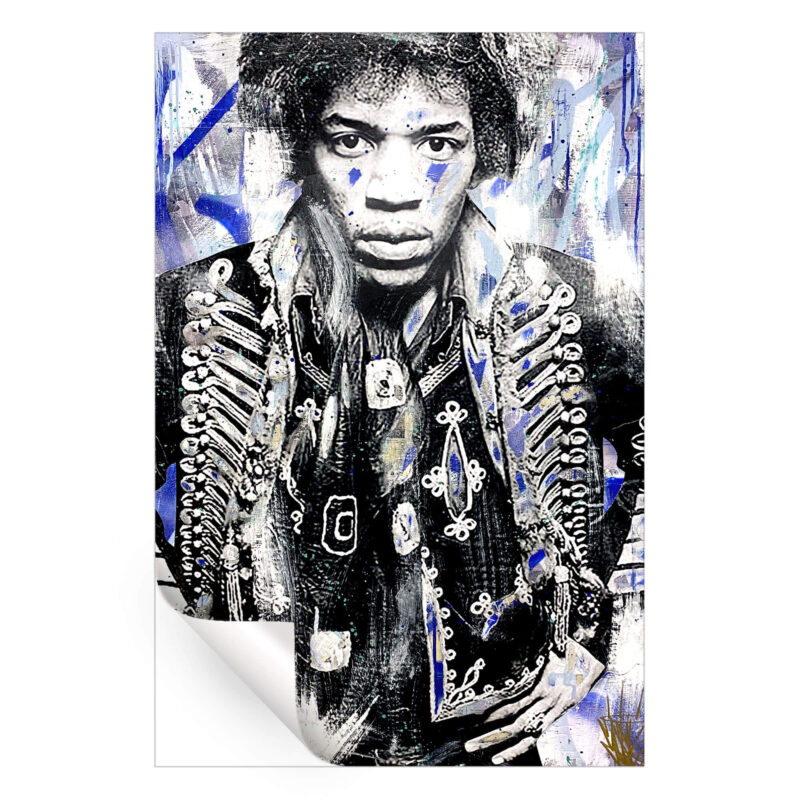 Hendrix Cool Wall Art by Seek One