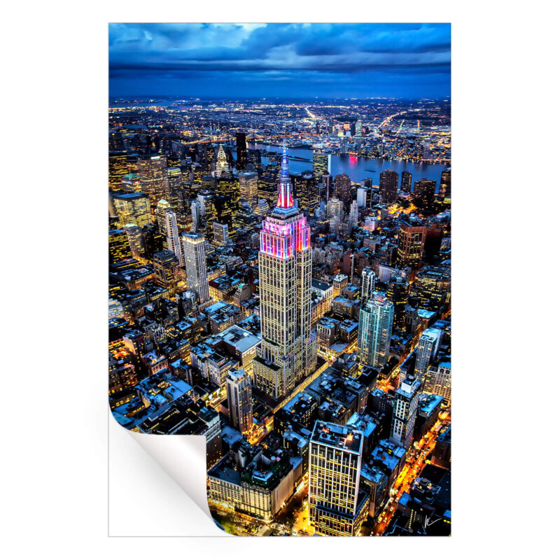 Empire State of Mind Dark Wall Art by Peter Alessandria