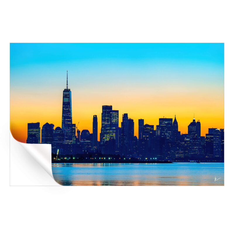 Blue Hour Pastel Wall Art by Peter Alessandria