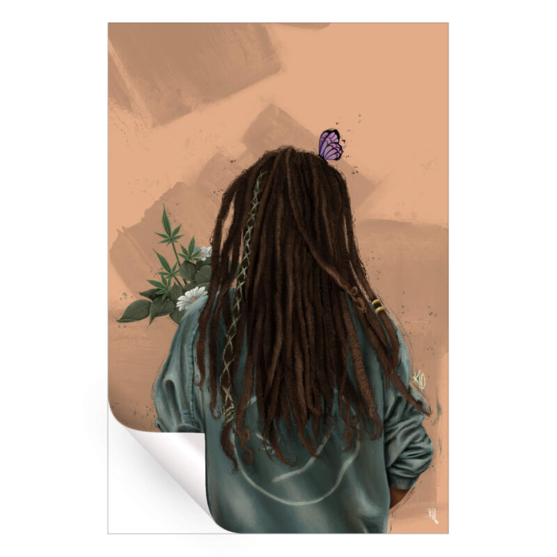 Lockd Warm Wall Art by Kirsten Blaize