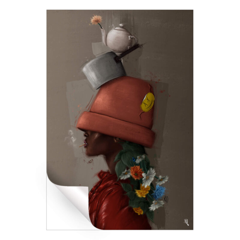 The Madd Potter Dark Wall Art by Kirsten Blaize