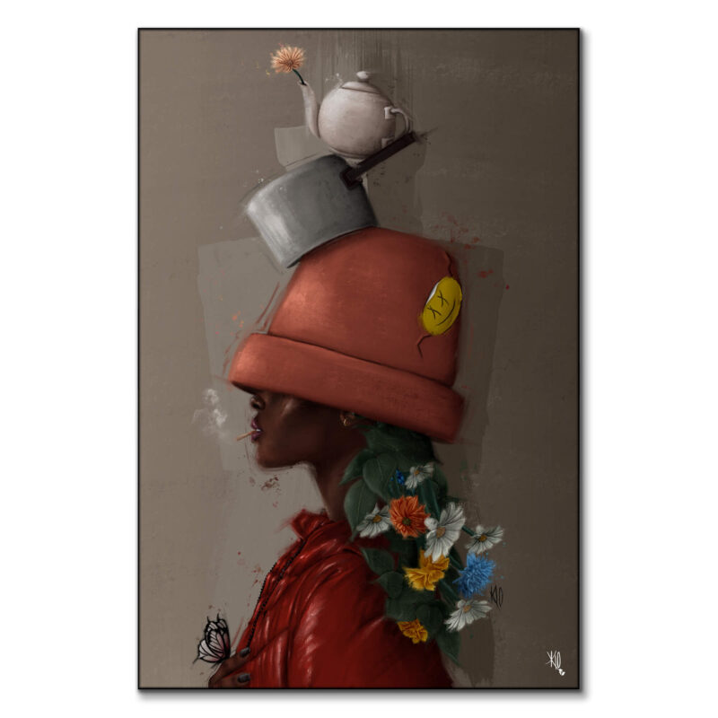 The Madd Potter Dark Wall Art by Kirsten Blaize