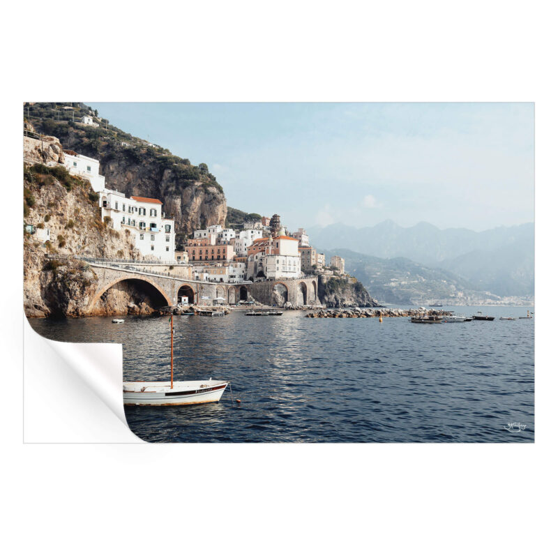Morning in Amalfi Cool Wall Art by Zachary Snellenberger