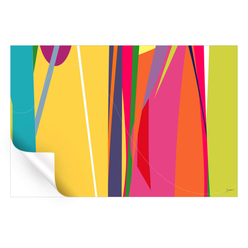 Party Vibrant Wall Art by Artur Chen