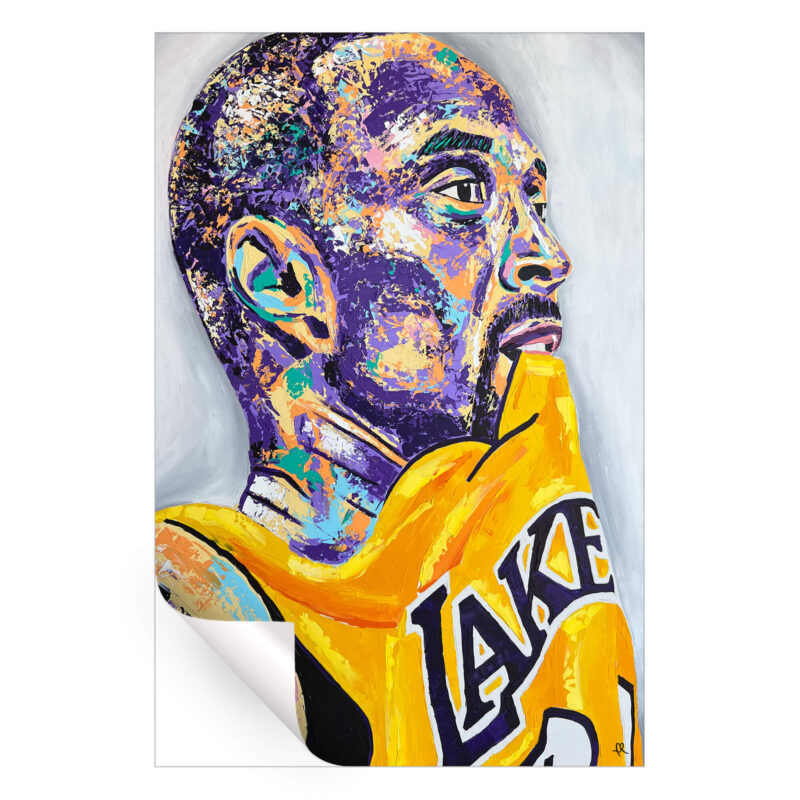 Fluid Kobe Yellow Wall Art by IR Artwork