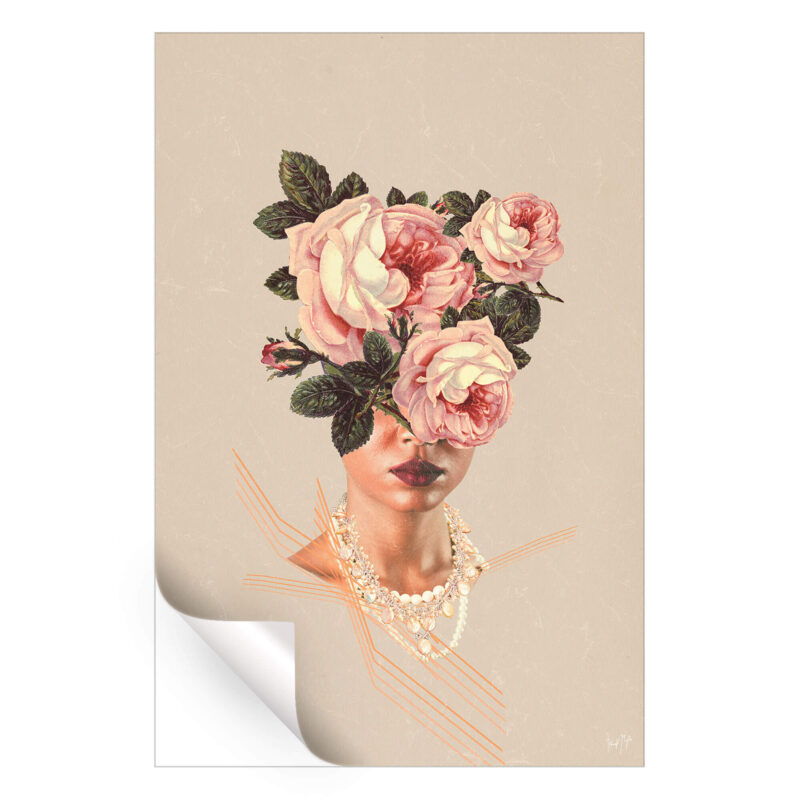 Wonderpearl Pink Wall Art by Frank Moth