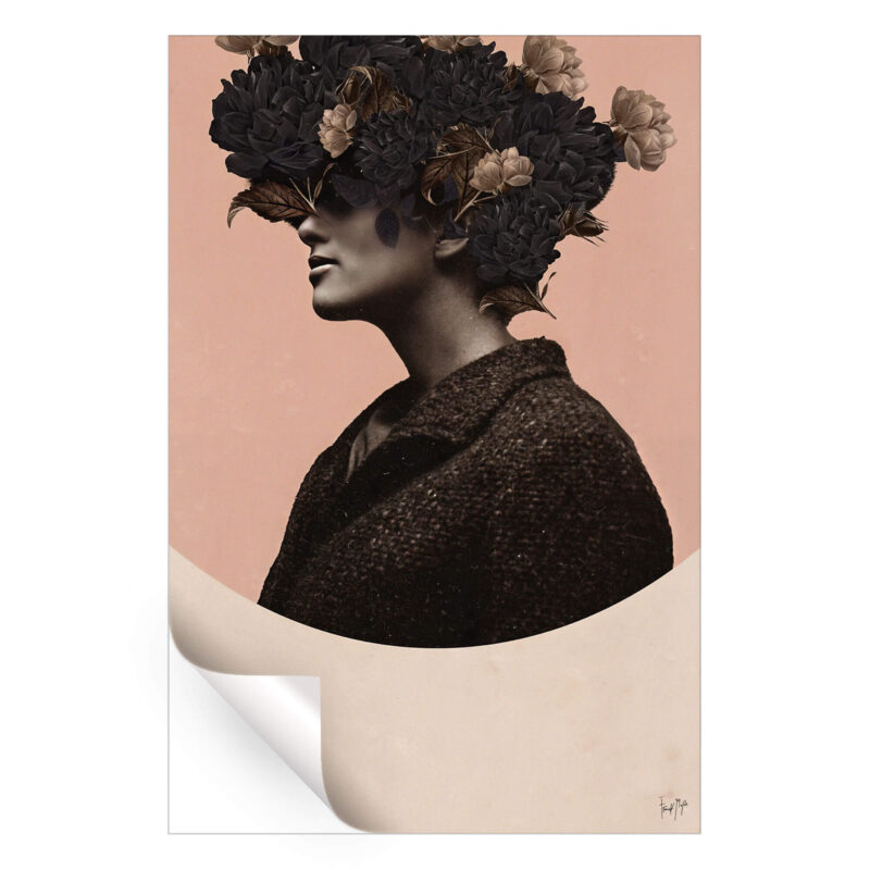 Well Forgotten Pink Wall Art by Frank Moth