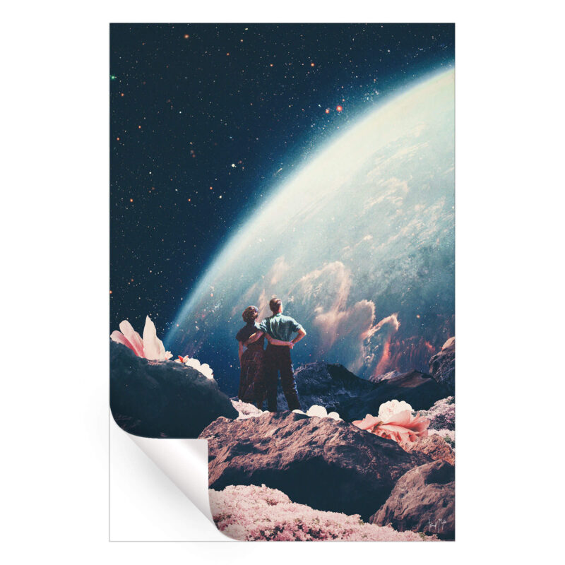 Often Mistaken for Absent Dark Wall Art by Frank Moth