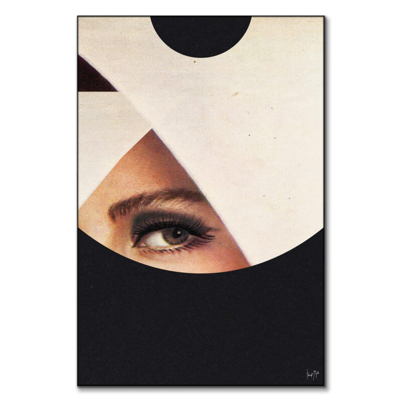 Mindgazing Black and White Wall Art by Frank Moth