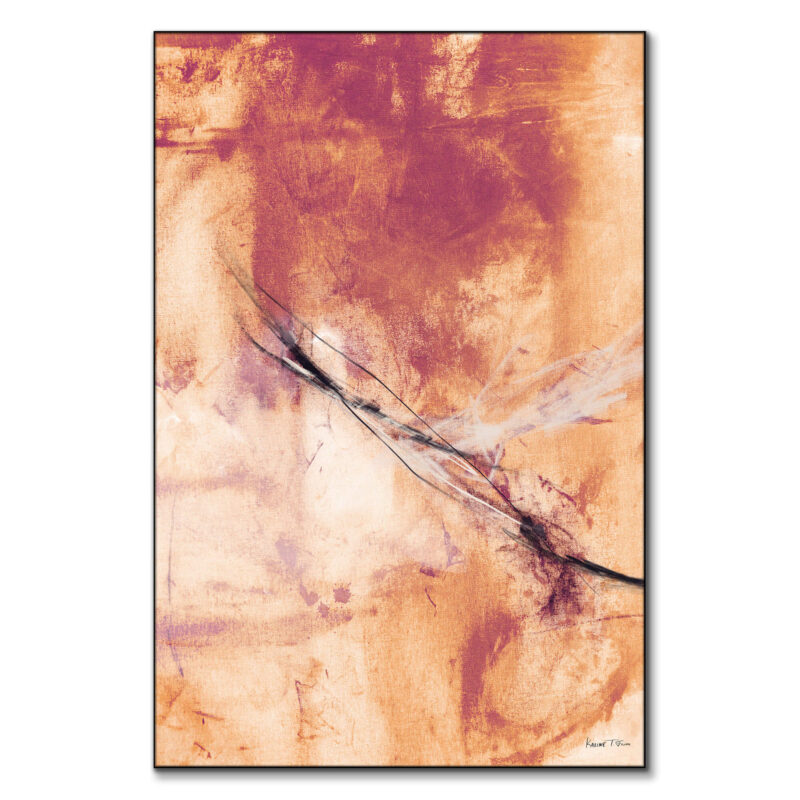 Harmonia Pastel No. 02 Pink Wall Art by Karine Tonial Grimm