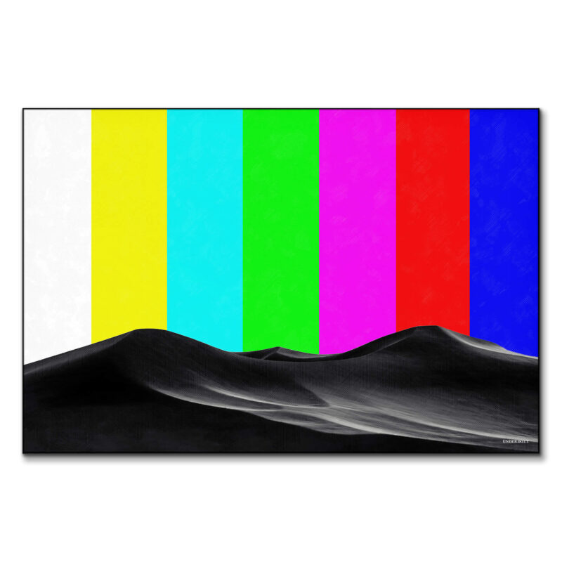 Connection Lost Black and White Wall Art by Underdott