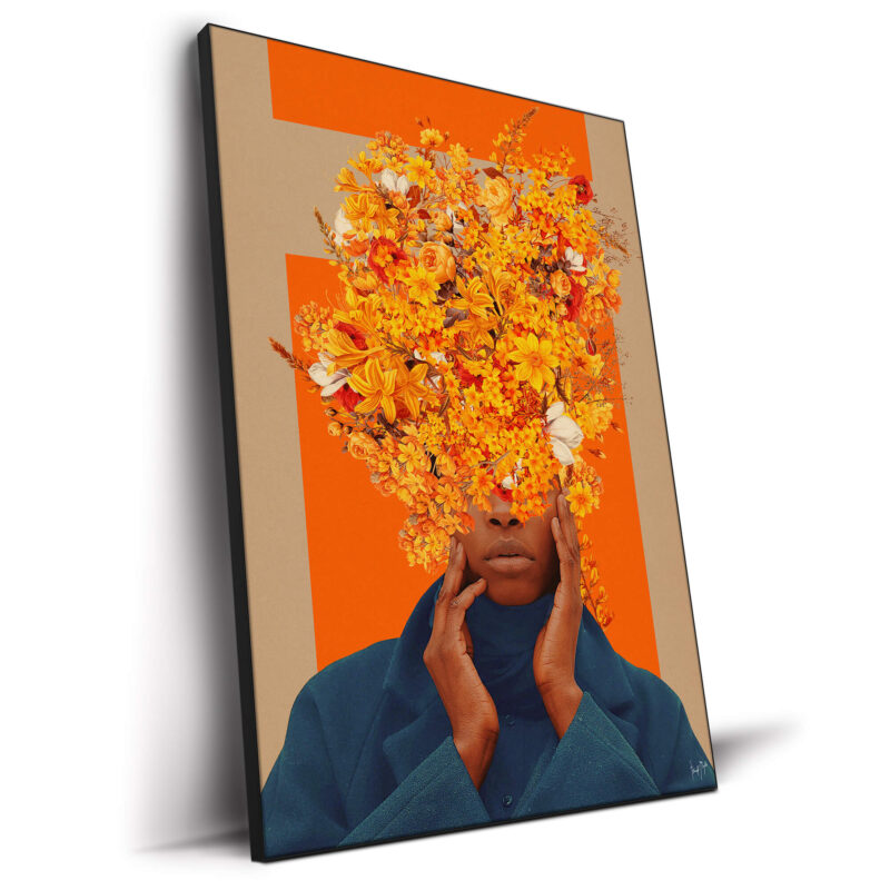 Blooming For You Again And Again Warm Wall Decor by Frank Moth
