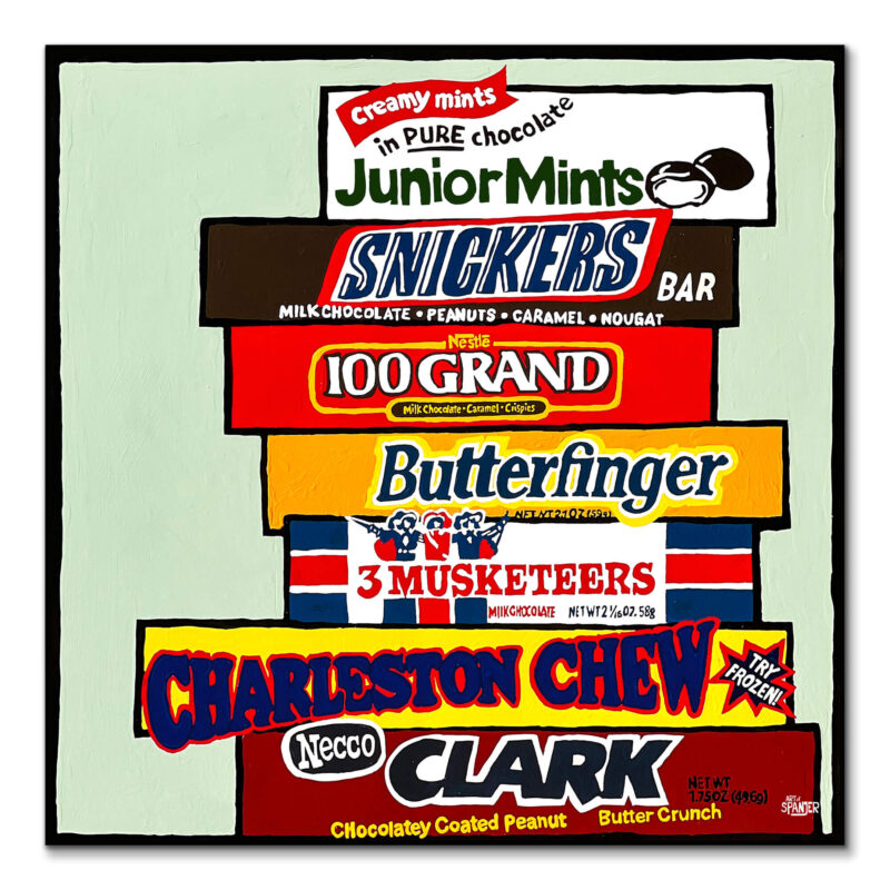 Chocolatier Colorful Wall Art by Art of Spanjer