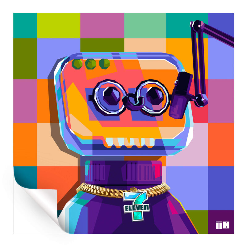 No Duh Vibrant Wall Art by Unfilter Art