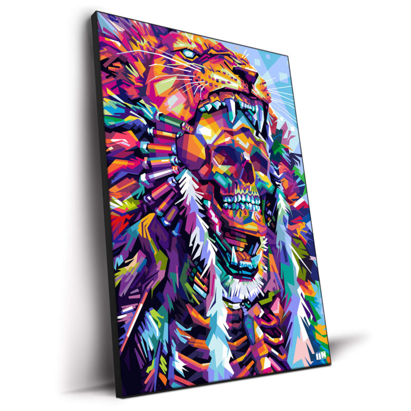 Unleashed Vibrant Wall Decor by Unfilter Art