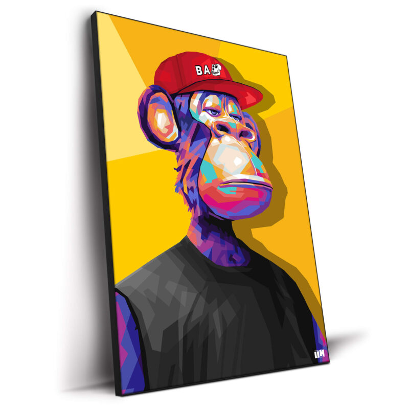 Bored Bro Vibrant Wall Decor by Unfilter Art