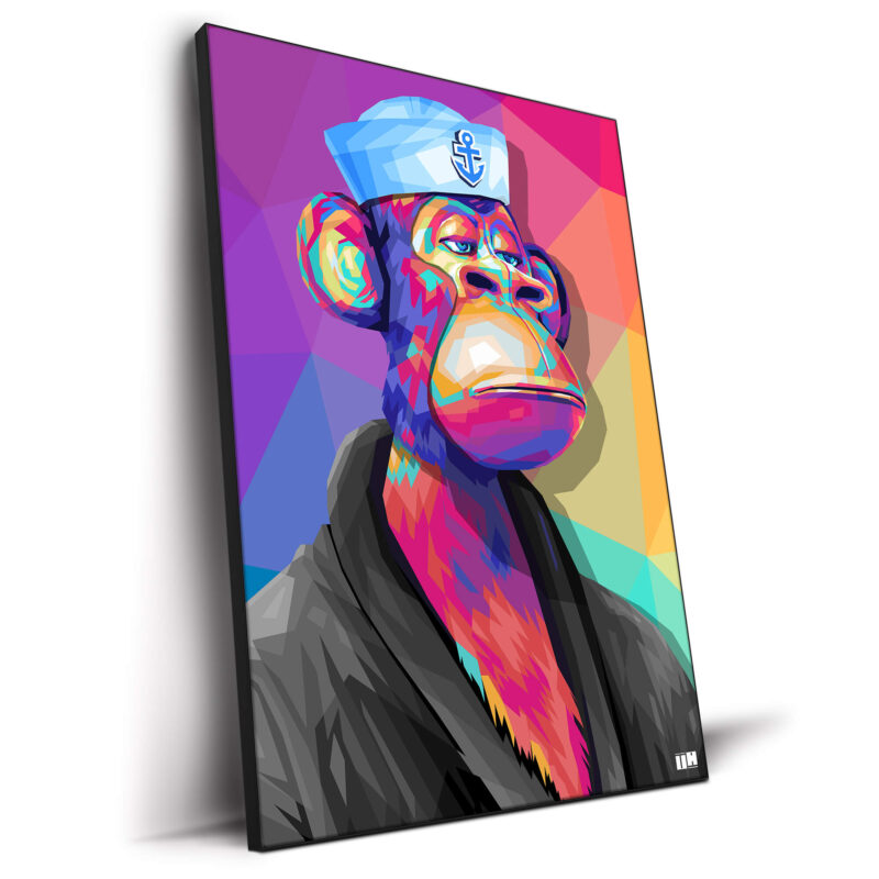 Bored Yachtie Vibrant Wall Decor by Unfilter Art