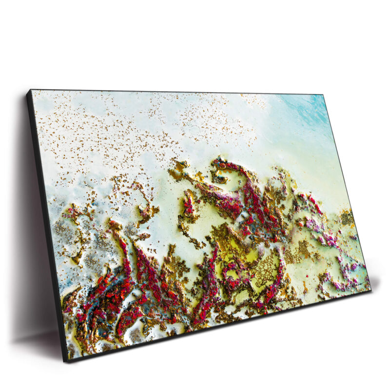 Scarlet Dance Vibrant Wall Decor by Petra Meikle de Vlas