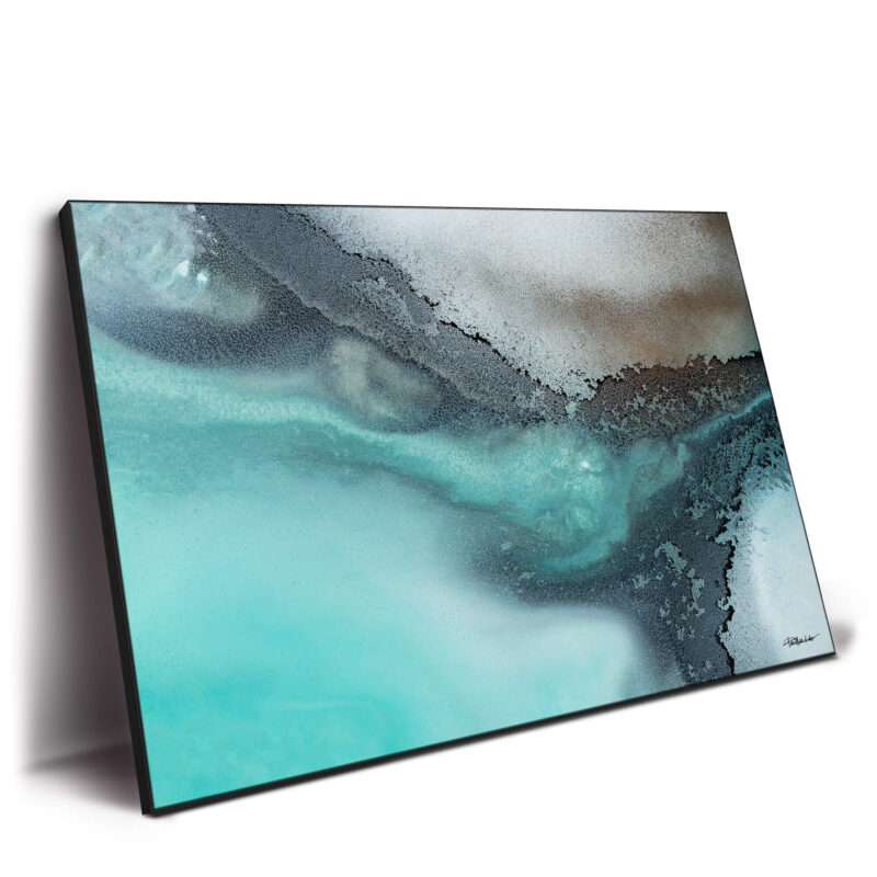 Subtle Sea Echo Vibrant Wall Decor by Petra Meikle de Vlas