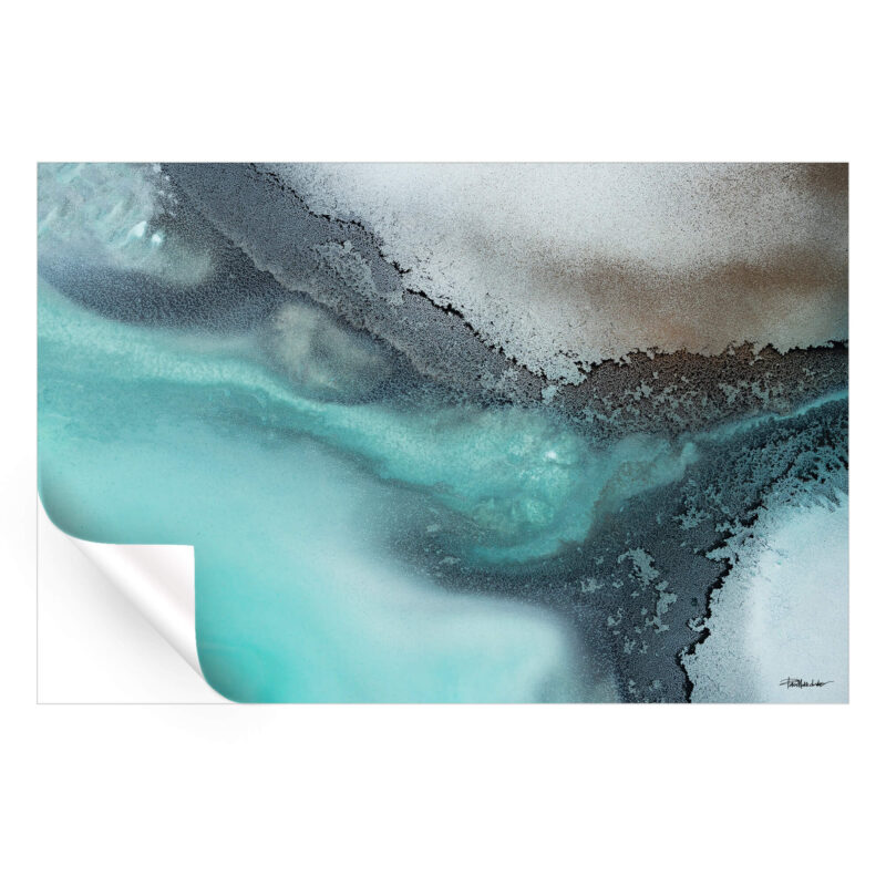 Subtle Sea Echo Vibrant Wall Art by Petra Meikle de Vlas