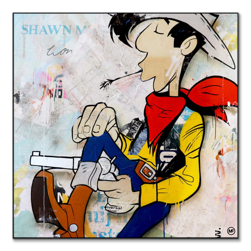 Feelin' Lucky Colorful Wall Art by Michiel Folkers