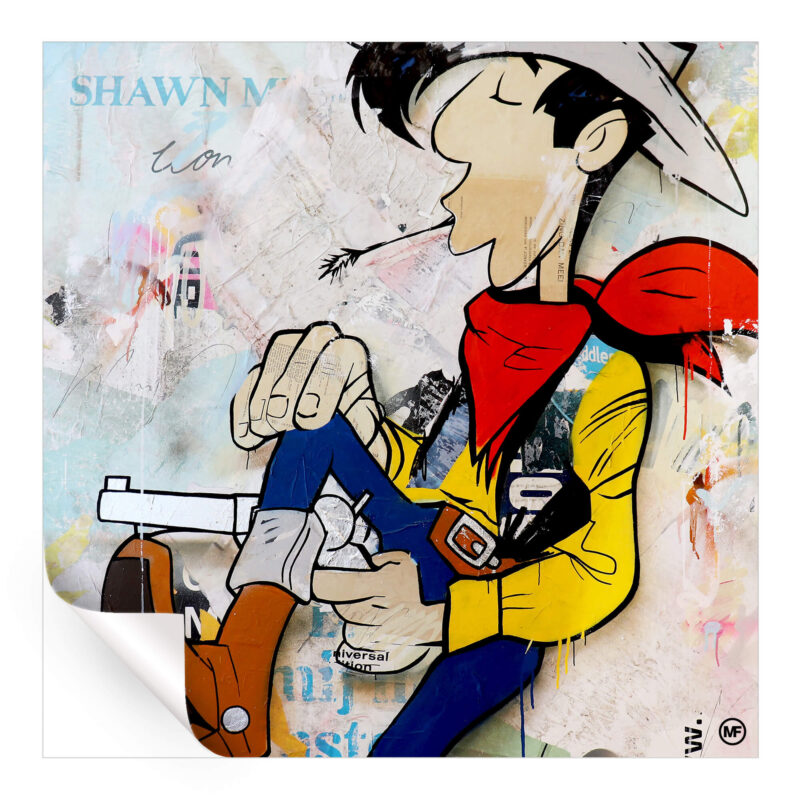 Feelin' Lucky Colorful Wall Art by Michiel Folkers