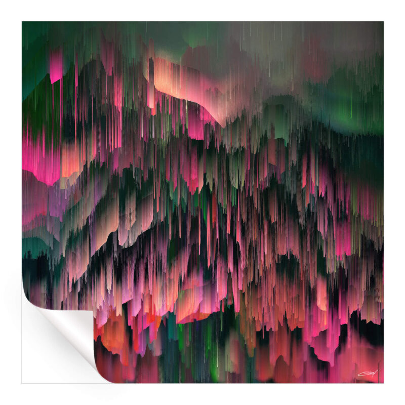 A Moment Made of Glass IV Vibrant Wall Art by Jamison Gish