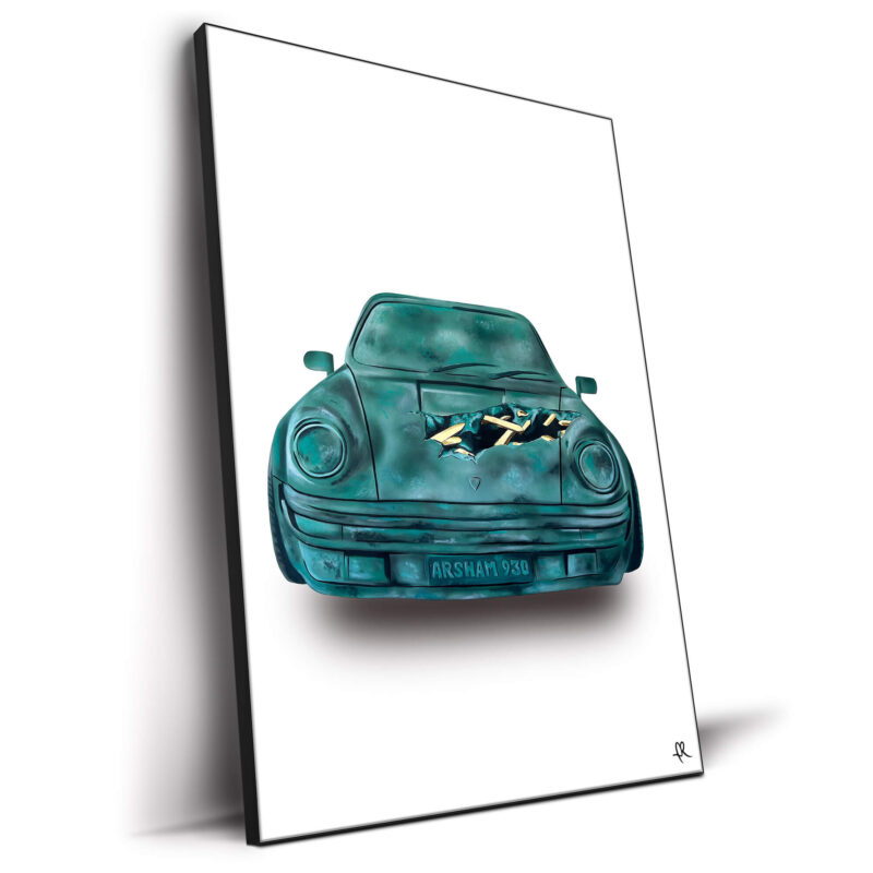 930 White Wall Decor by IR Artwork