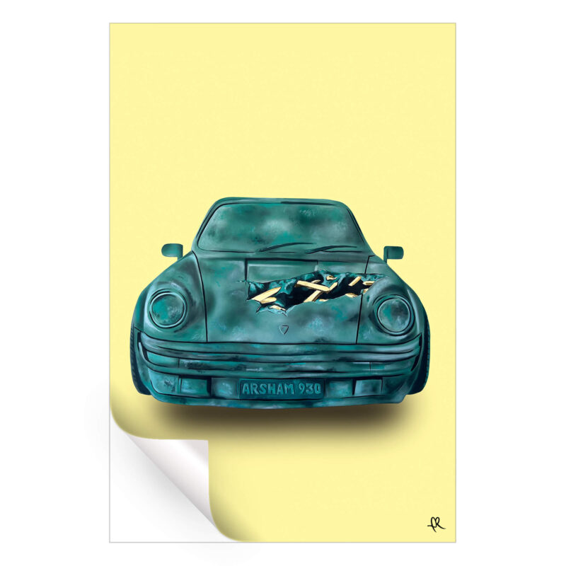 Arsham 930 Yellow Wall Art by IR Artwork