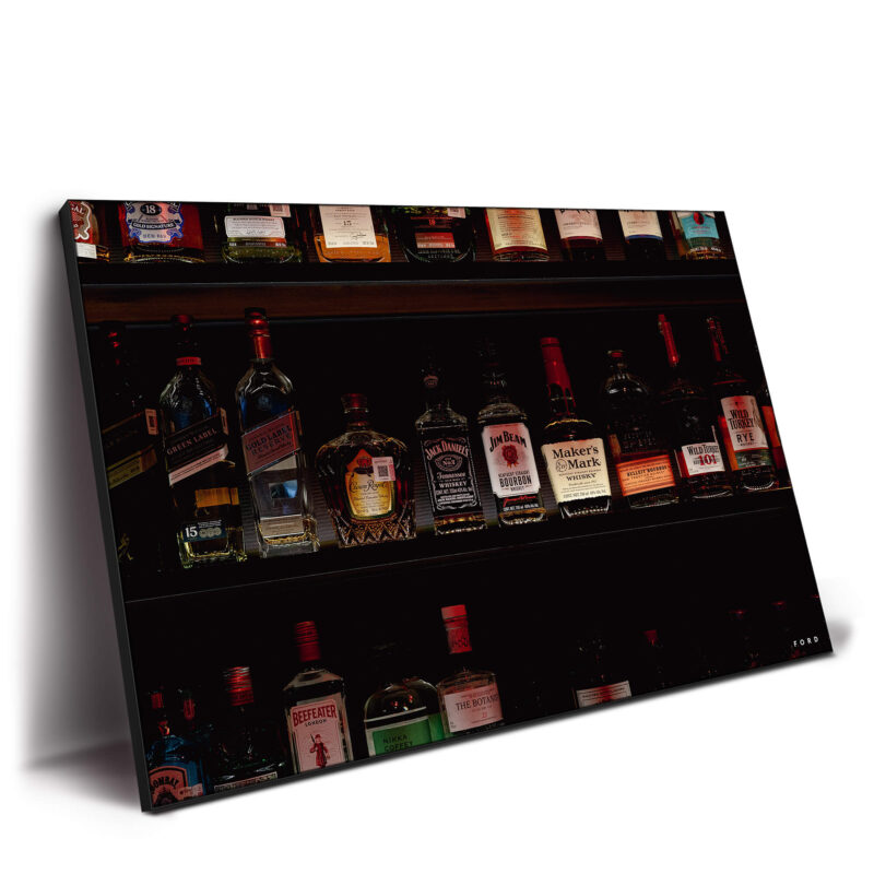 Top Shelf Dark Wall Decor by Nick Ford