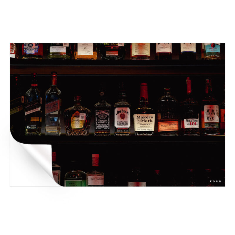 Top Shelf Dark Wall Art by Nick Ford