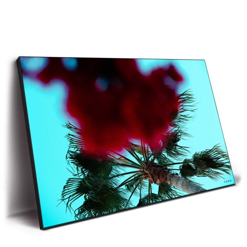 Hustle and FLOWers Red Wall Decor by Nick Ford